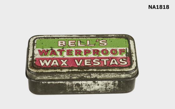 Tin Wax Vesta (Matches)