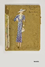 `Brown paper covered school book 