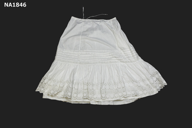 Clothing - Petticoat, C1843