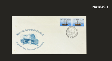 Memorabilia - Australia Day Envelopes, 1983 - NA1849.1|1982 - NA1849.2|1994 - NA1849.3