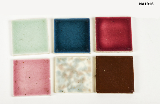 Small square tiles