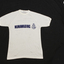 White cotton T shirt with 'Nunawading' and City of Nunawading logo on front. 