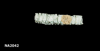 Agua brocade covered garter 