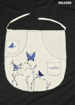 Calico half apron