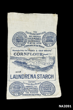 White cotton bag 