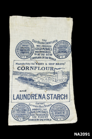 White cotton bag 