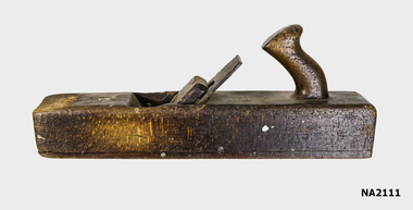 Large wooden plane.