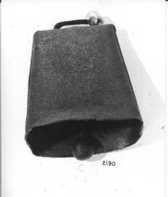 Large metal cow bell 