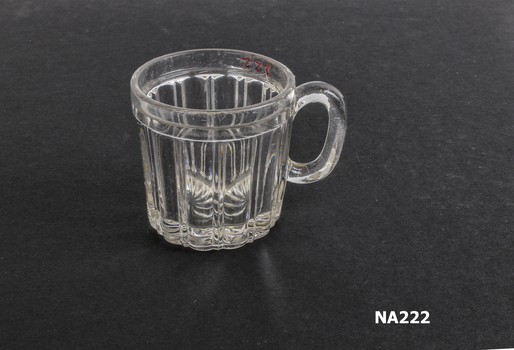 Small glass cup