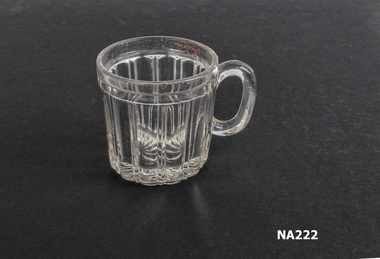 Small glass cup