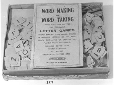 Word Making and Word Taking Game 