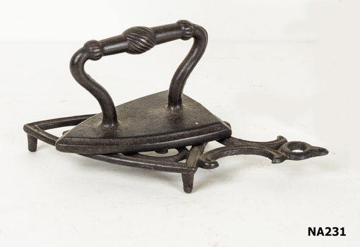 Iron on stand