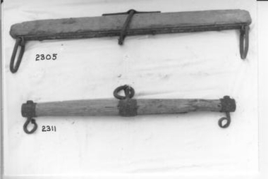 The swingle tree was used to enable a horse to turn when drawing a plough 