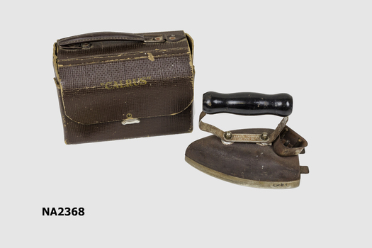 Travelling Iron and Case