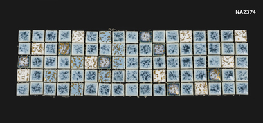Small square tiles