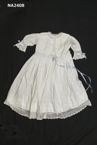 Long frock, possibly a christening frock. 