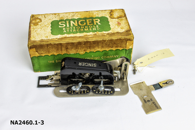Machine - Button hole attachment, c1950