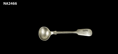Small metal salt spoon