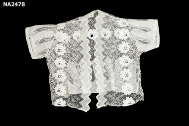 white lace bolero.