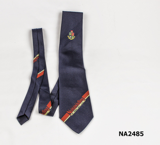 Navy blue tie 