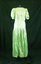 1945 Pale green satin brocade bridesmaid's frock. (back)