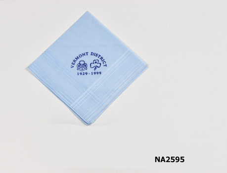 Blue ladies handkerchief