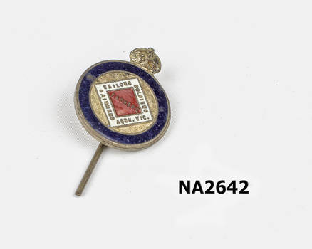 Cloisonne enamel on silver ground 