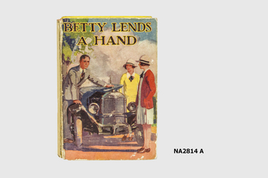 Hard cover book ' Betty Lends a Hand'.