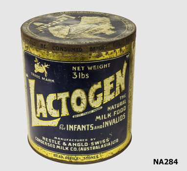 Tin - Lactogen