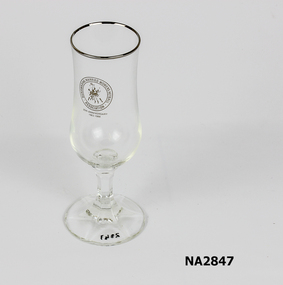 Memorabilia - Glass  Nunawading Married Womens Netball Association 1963 - 1988