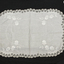 Pair of white pillow shams