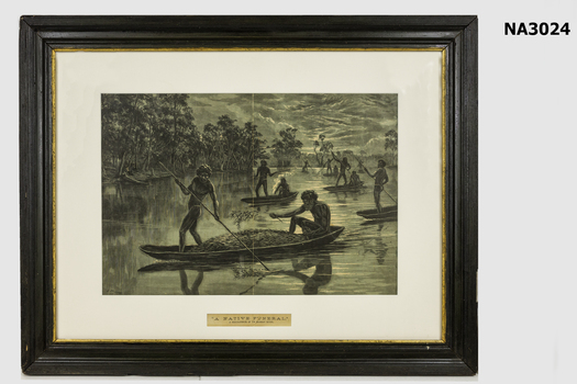 Framed picture of a cutting