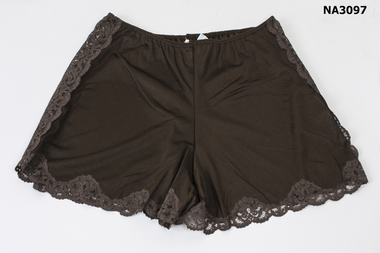 Clothing - Black Panties,  Knickers, 1970