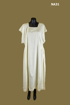 Fuji silk cream nightdress. 