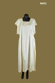 Fuji silk cream nightdress. 