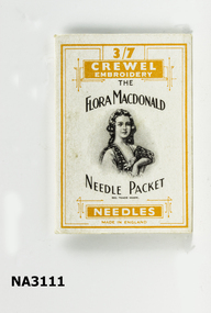 Packet of Crewel  Sewing Needles. Size 3/