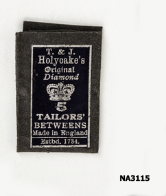 Packet of  Sewing Needles.