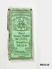 Packet of Sewing Needles. 