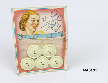 Functional object - Card of Buttons, c1930