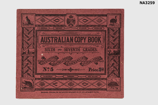 Small paperback schoolbook