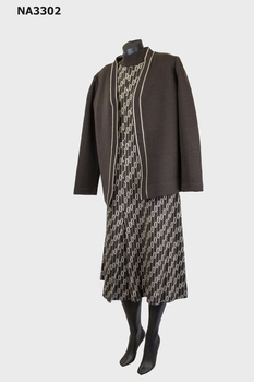 Dress and jacket.