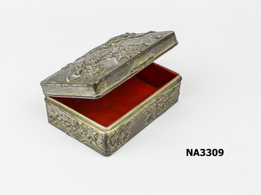 Container - Embossed Metal box