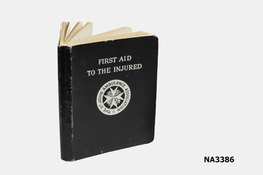 First aid book.