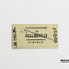 One grey cardboard ticket, Nunawading to Healesville.