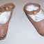 Soft leather baby shoes. 
