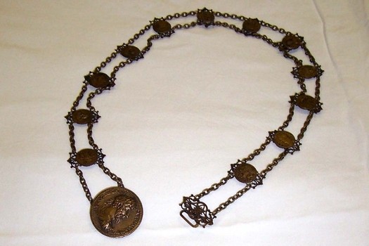 Metal belt, possibly early 1900s