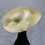 Cream straw hat, possibly 1930s - 1940s