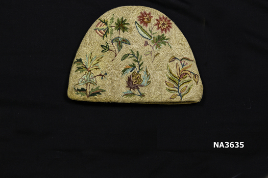 Tea Cosy, wool embroidery Jacobean design