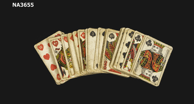 Miniature pack of cards,