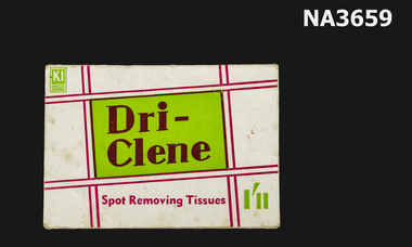 Dri - Clene Spot Removing Tissues.